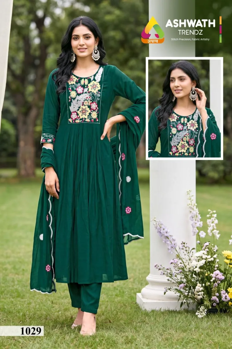 Queen By At Roman Mul Saffron Kurti With Bottom Dupatta